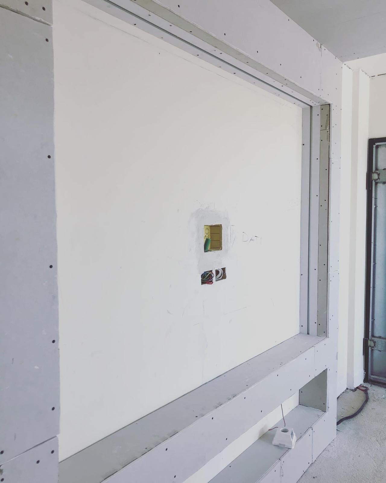 Nicchia TV in cartongesso